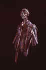 Copper sculpture by Bernard Haurez